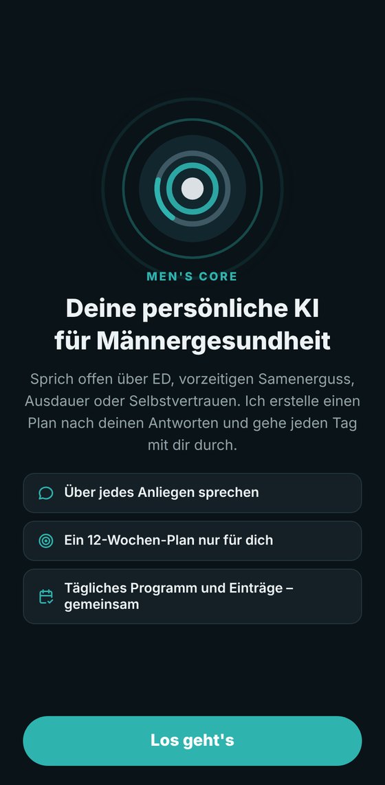 Lerne deine eigene KI für Männergesundheit kennen