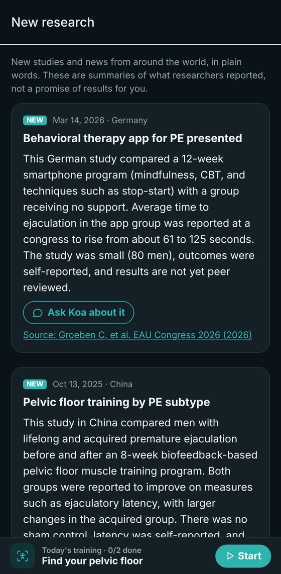 New research, summarized