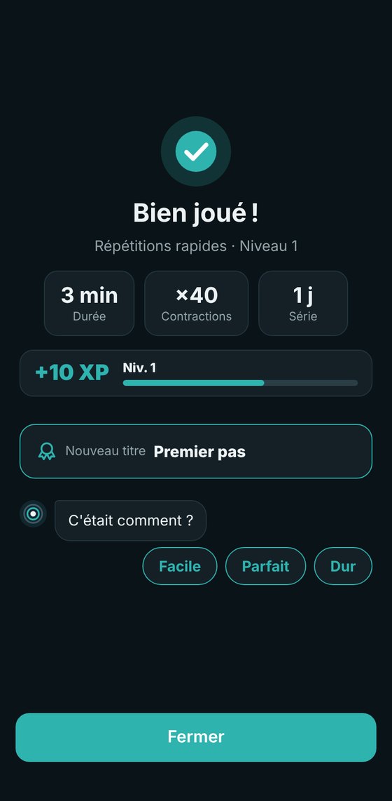 Évaluer la difficulté d’une séance