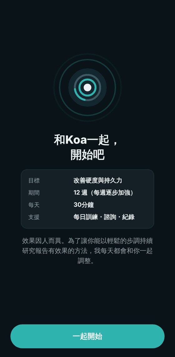 你專屬的 12 週計畫摘要